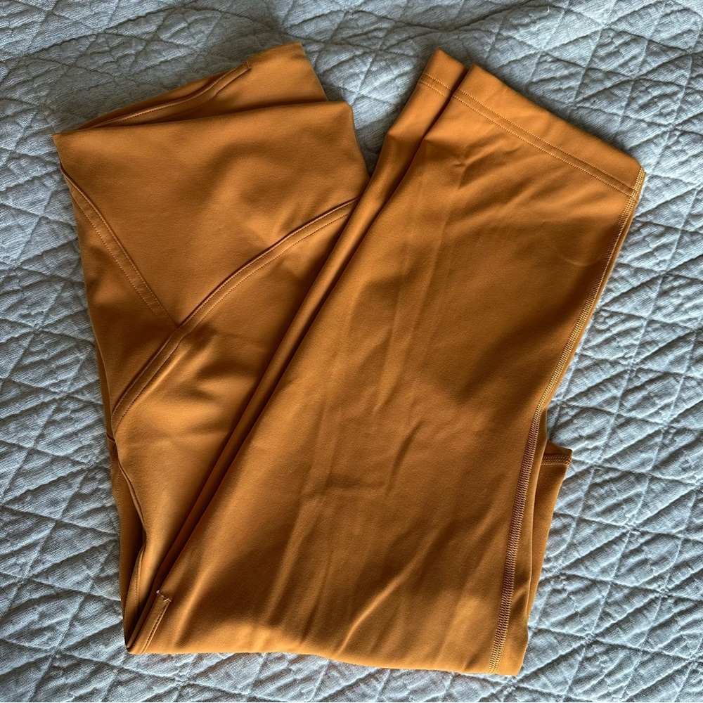 lululemon athletica Orange Leggings